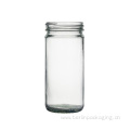 240ml Straight Sided Tall Glass Jar